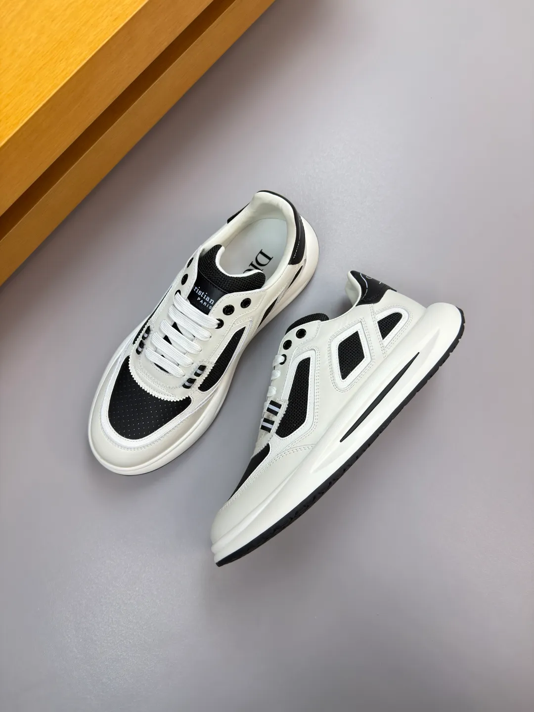 [Dior] Dior P780 men's shoes 💰 - High-end quality original order·Casual sports shoes - Upper: 🔝Nappa calfskin, perforated calfskin, brand high mercerized canvas, tongue. Heel. Silk screen high frequency brand logo - Inner: water-dyed cowhide, foot pad; brand canvas - Outsole: ultra-light TPU. Rubber foam; two-color molded outsole -Ultra-high quality control·Fine workmanship: outstanding (high-end·nobility·grade) -Size: 39-44 (38, 45, can be customized)·DR0181